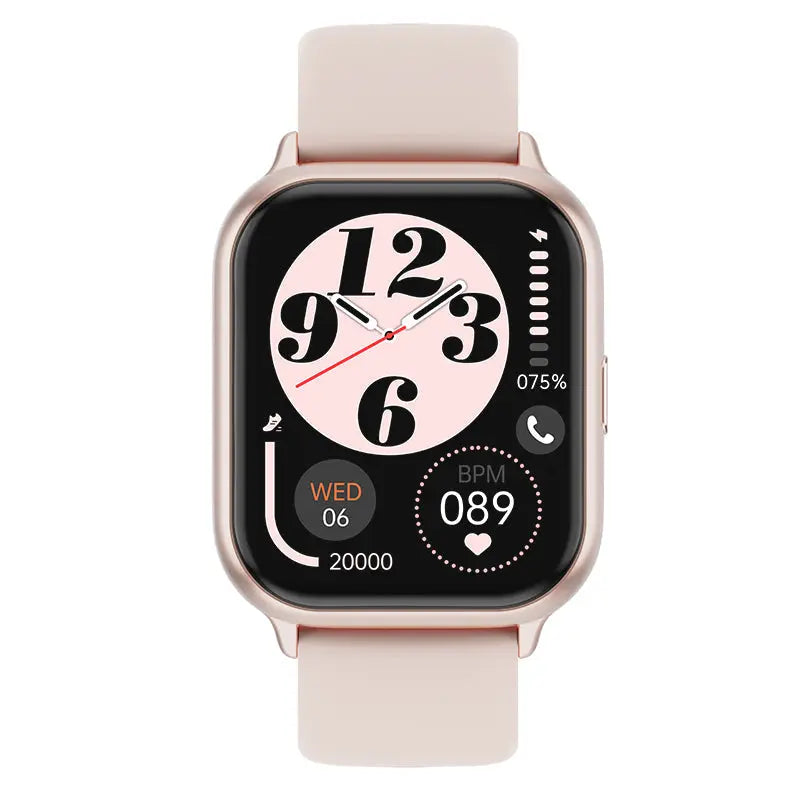 1.85" Smartwatch (Answer/Make Call), IP68 Waterproof Fitness Tracker, 112+ Sport Modes, Heart Rate and Sleep Monitor WAUTTON