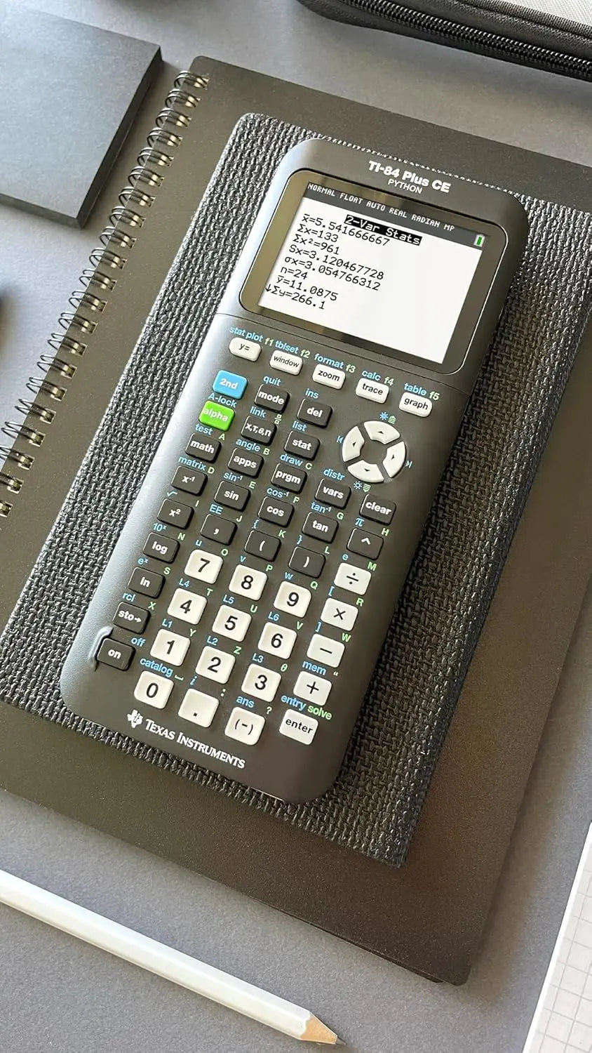 TI-84 Plus CE Color Graphing Calculator - Black