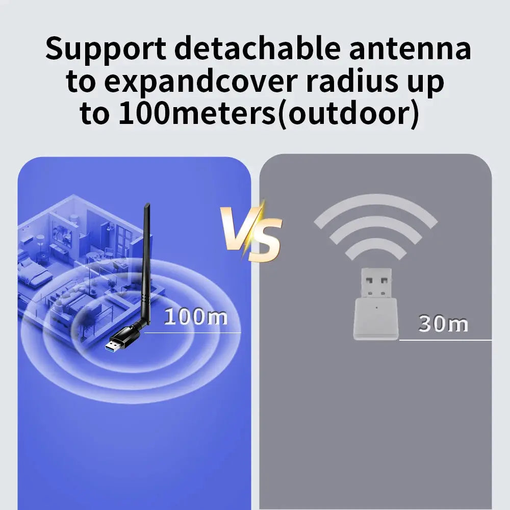 Zigbee Range Extender - High-Gain USB Gateway with Detachable Antenna for Enhanced Smart Life Connectivity
