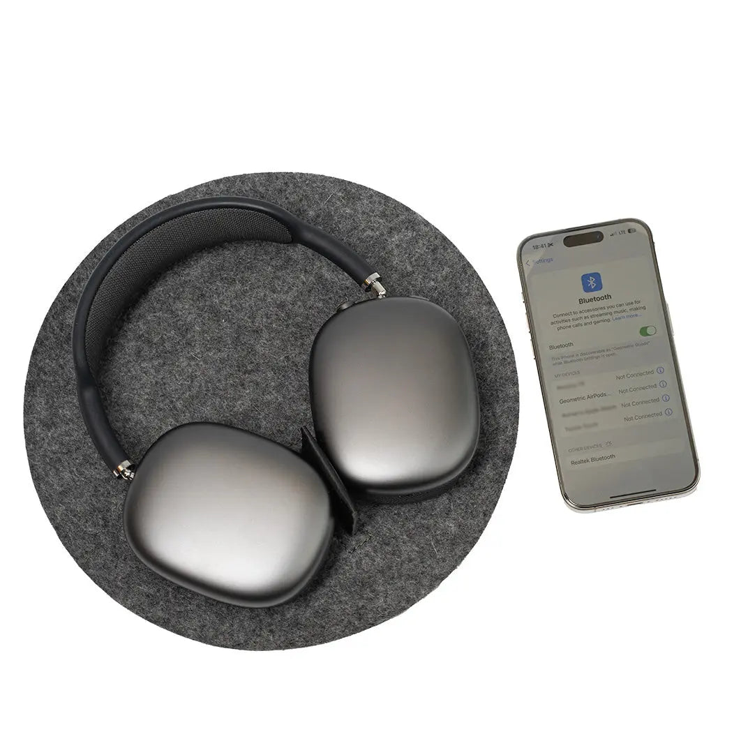 Leather AirPods Max Rest Station Geometric Goods
